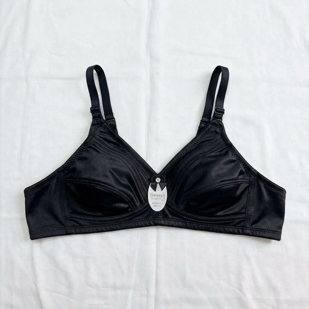 Nudra Premium Jarsi Bra Bundle — Pack of 2 (Classic Solids)
