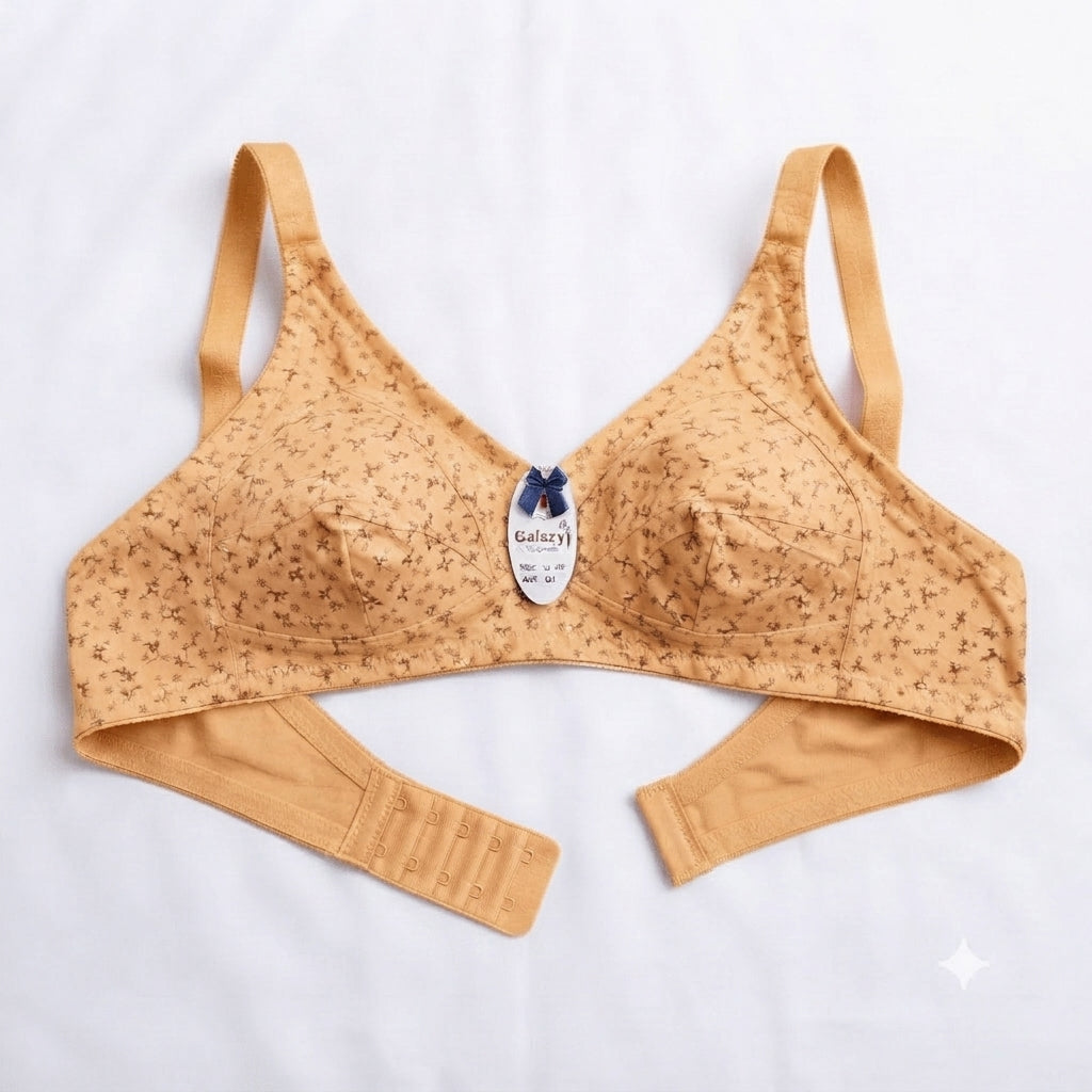 Galaxy Original Floral Print Non-Wired Everyday Bra
