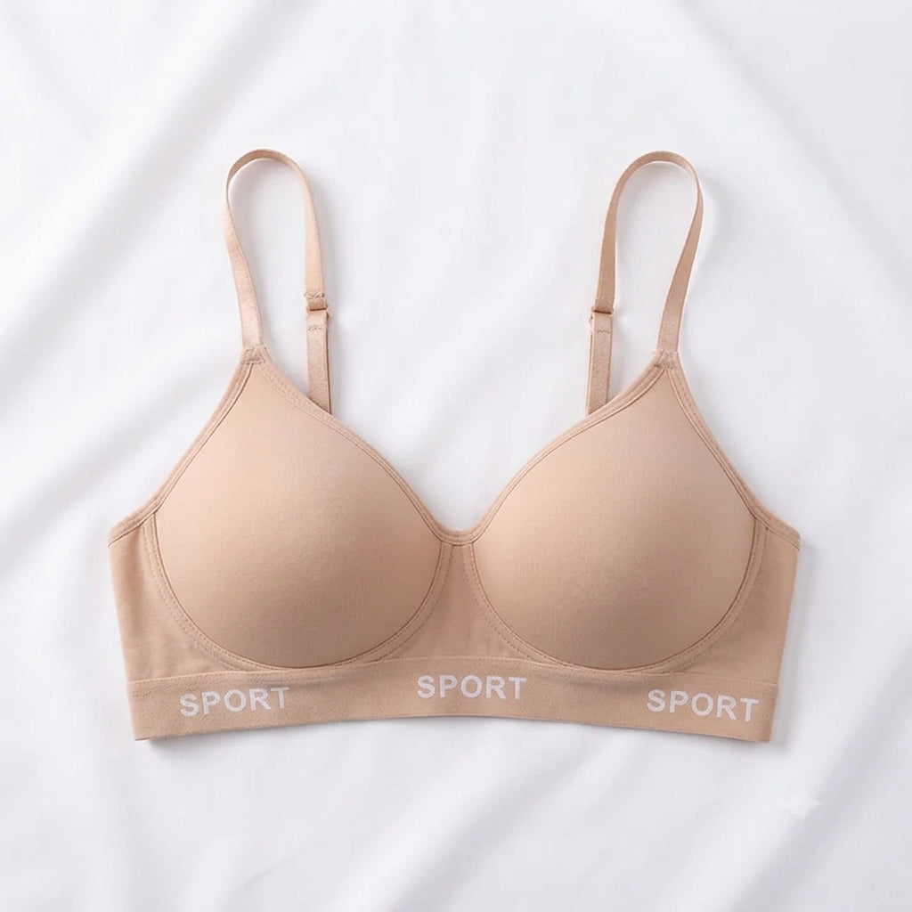 Sport Padded Push-Up Bra — Racerback Style