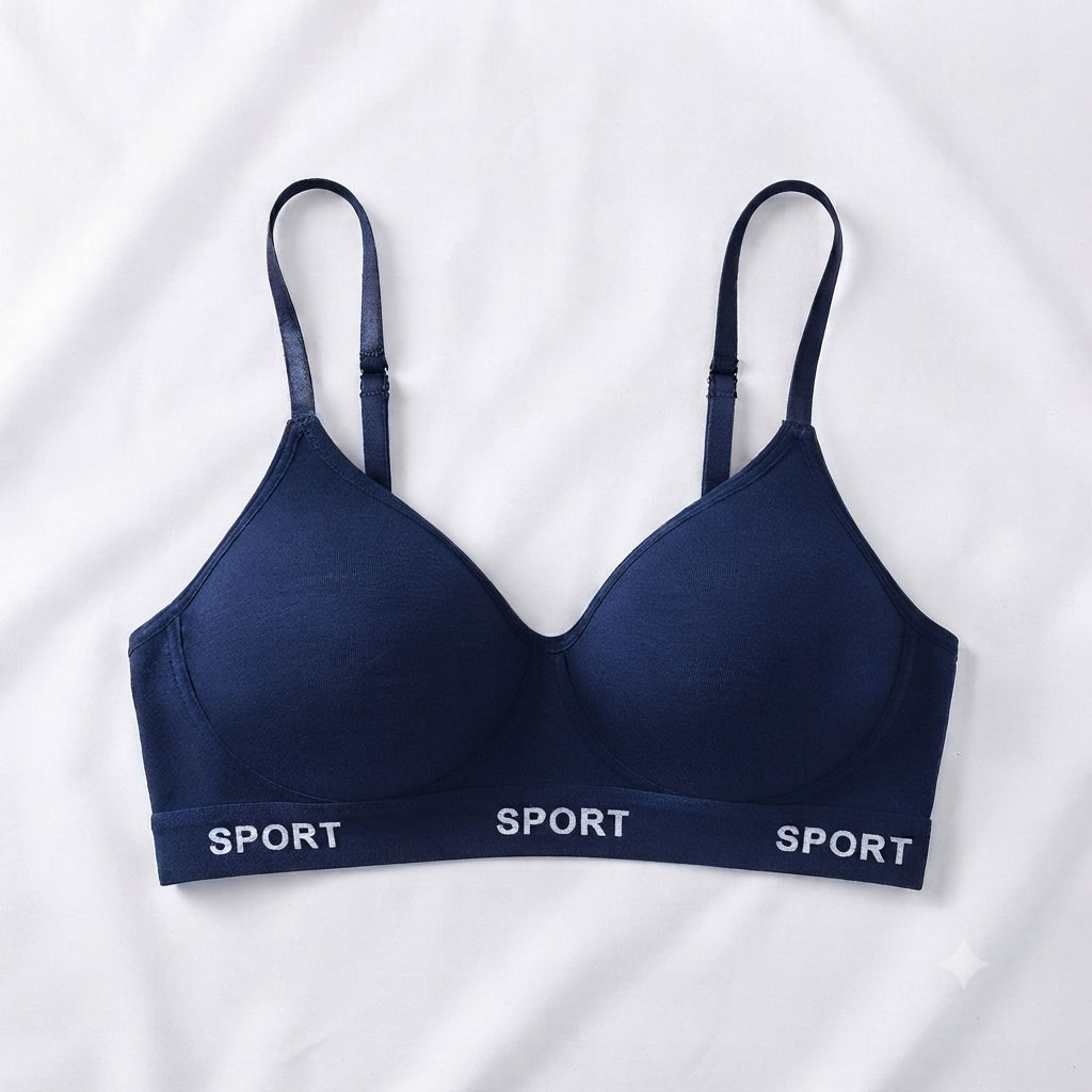 Sport Padded Push-Up Bra — Racerback Style