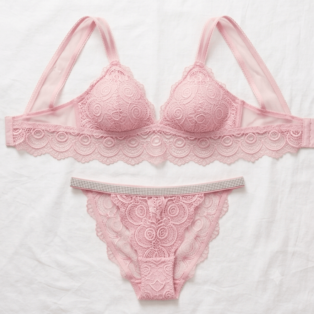 Aosiro Lace Bra and Thong Set color options - Nudra Pakistan