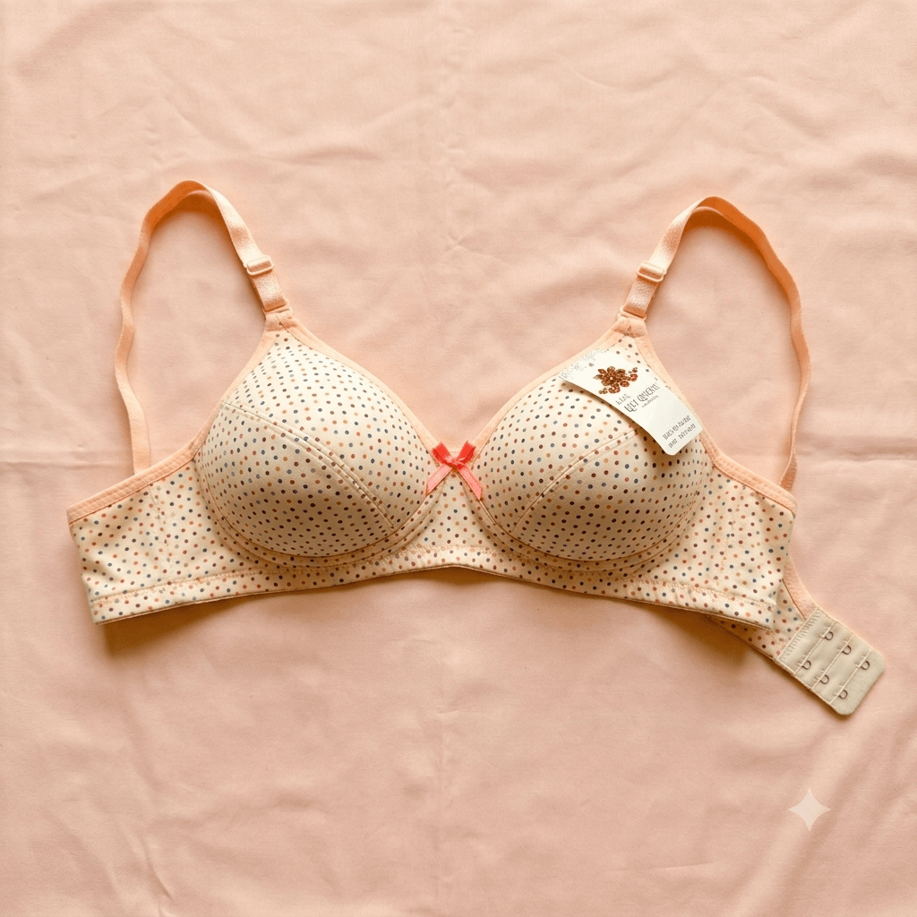 Lily Queen Dotted Soft Cup Bra