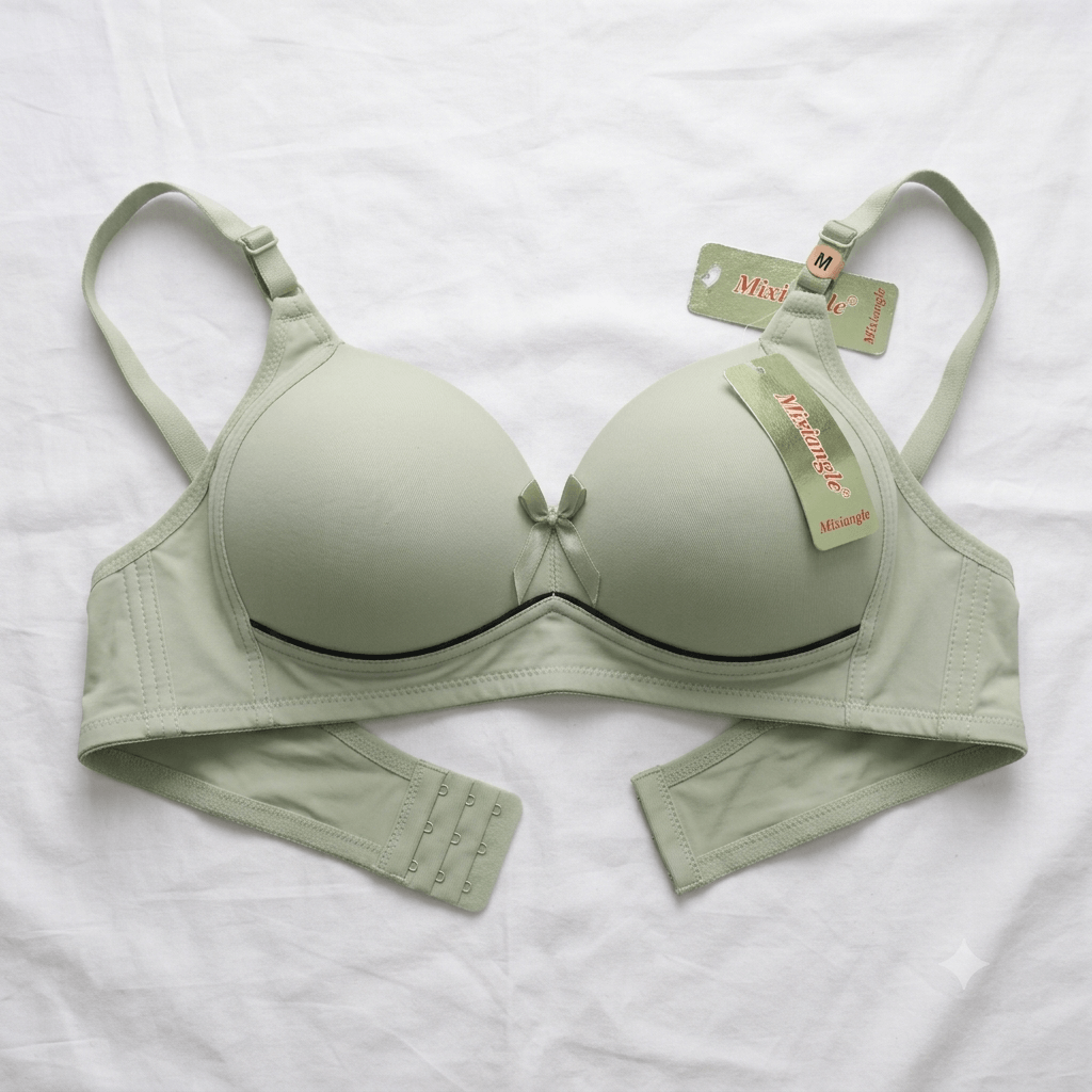 Sage Mixiangle Padded Underwire T-Shirt Bra - Nudra Pakistan
