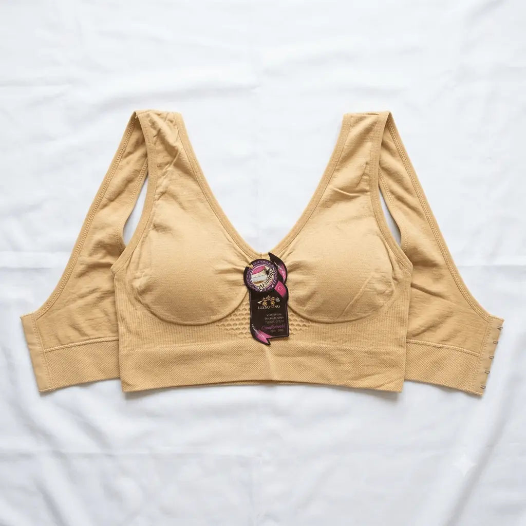 Liang Ting Seamless Comfortable Sports Bra — Free Size
