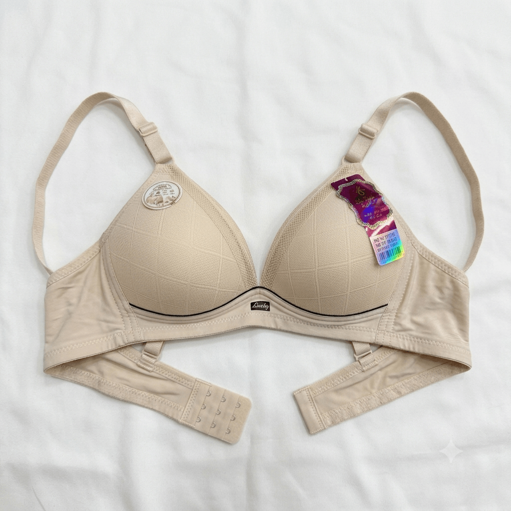 Lucky Checkered Padded Wired Bra