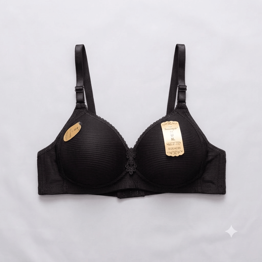 Lanmengshu Elegant Line Padded Bra — Wired