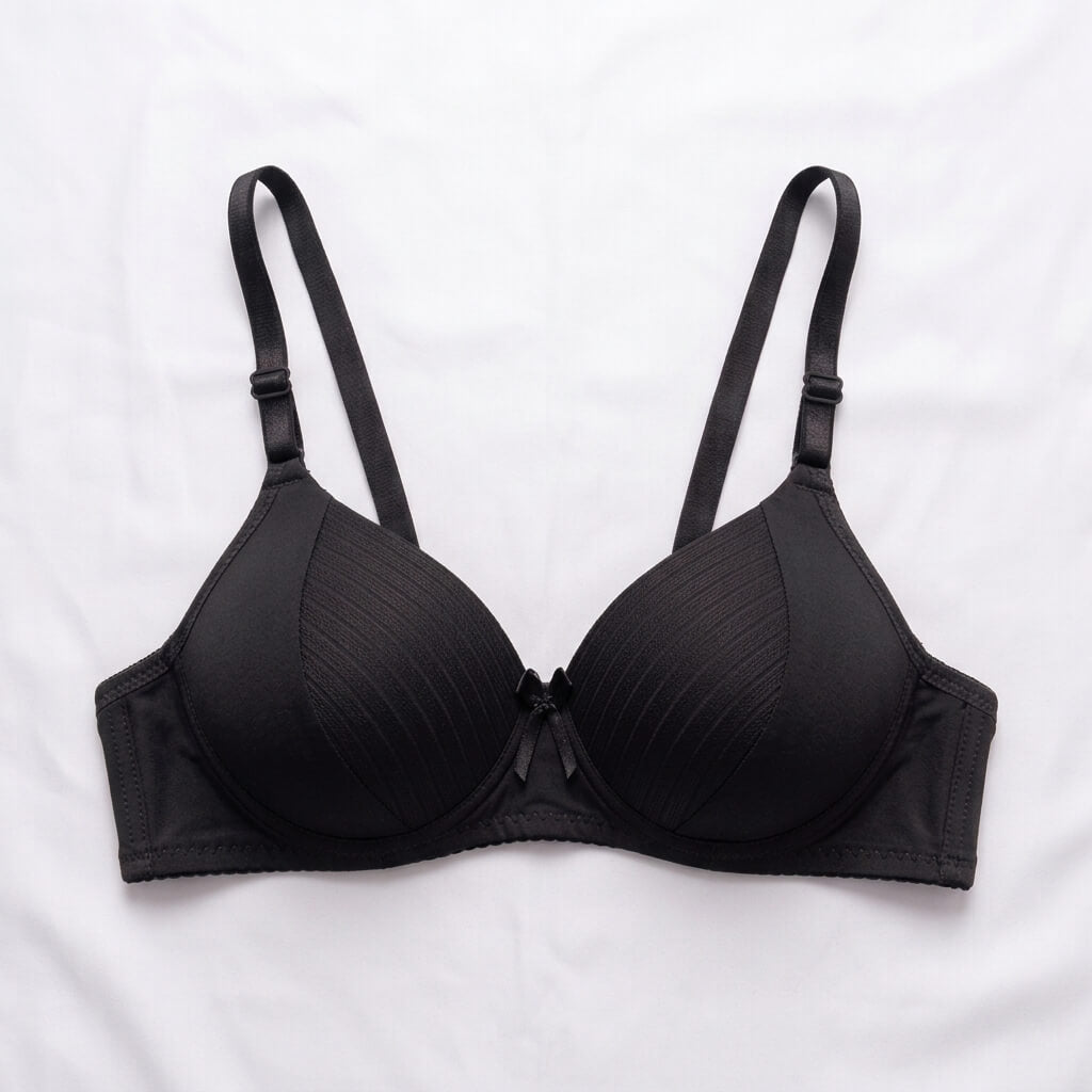 Nudra Padded Wireless Comfort Bra — Seamless T-Shirt Bra