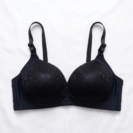 Zumena Exclusive Floral Lace Padded Bra — Underwire