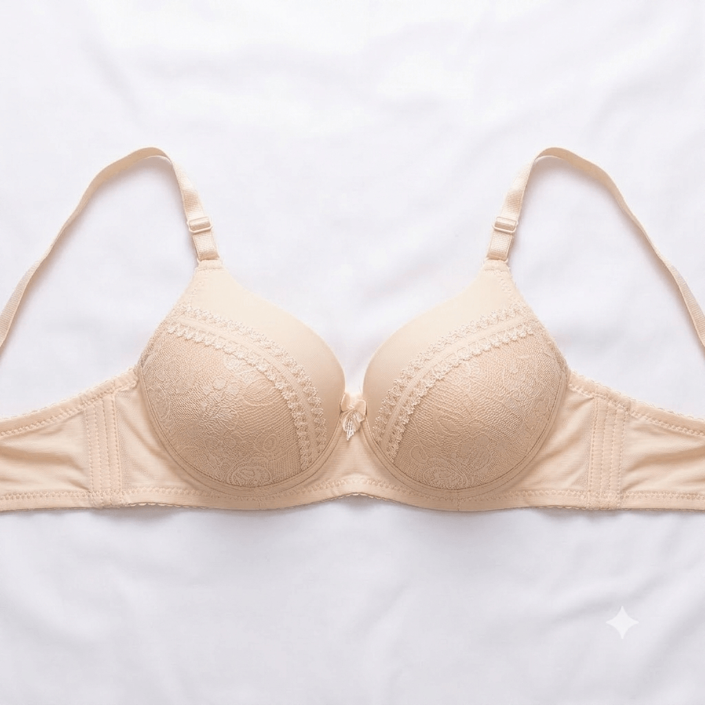 DAIYIQI Elegant Padded Lace Bra — Wired