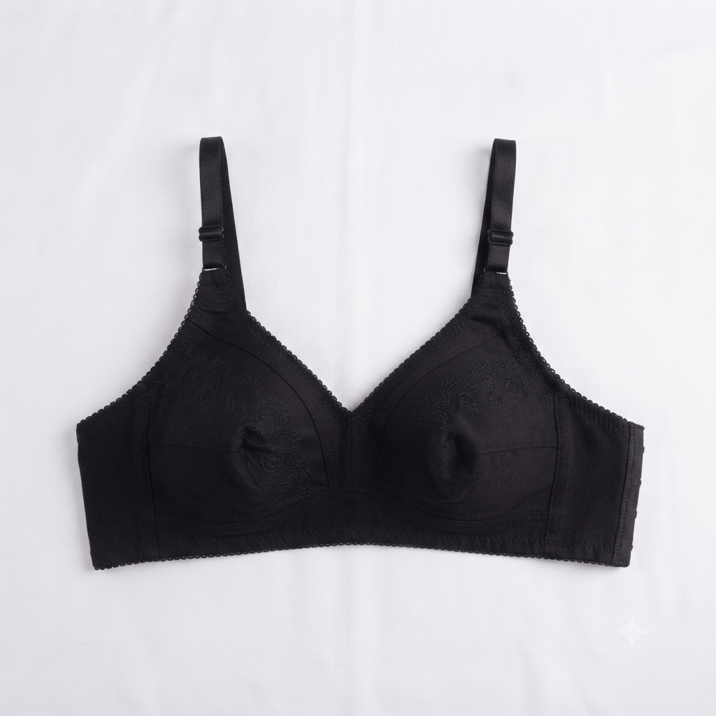 Nudra Cotton Embroidered Everyday Bra Bundle colors available - Nudra Pakistan