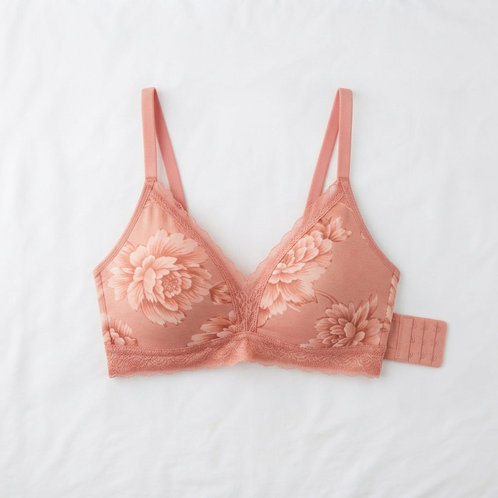 Nudra Floral Print Jarsi Bra Bundle color options - Nudra Pakistan