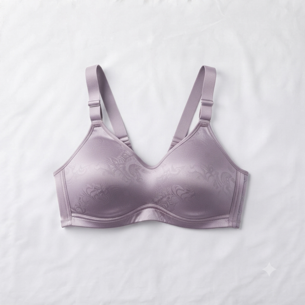 Nudra Satin Jacquard Soft Bra Bundle colors available - Nudra Pakistan