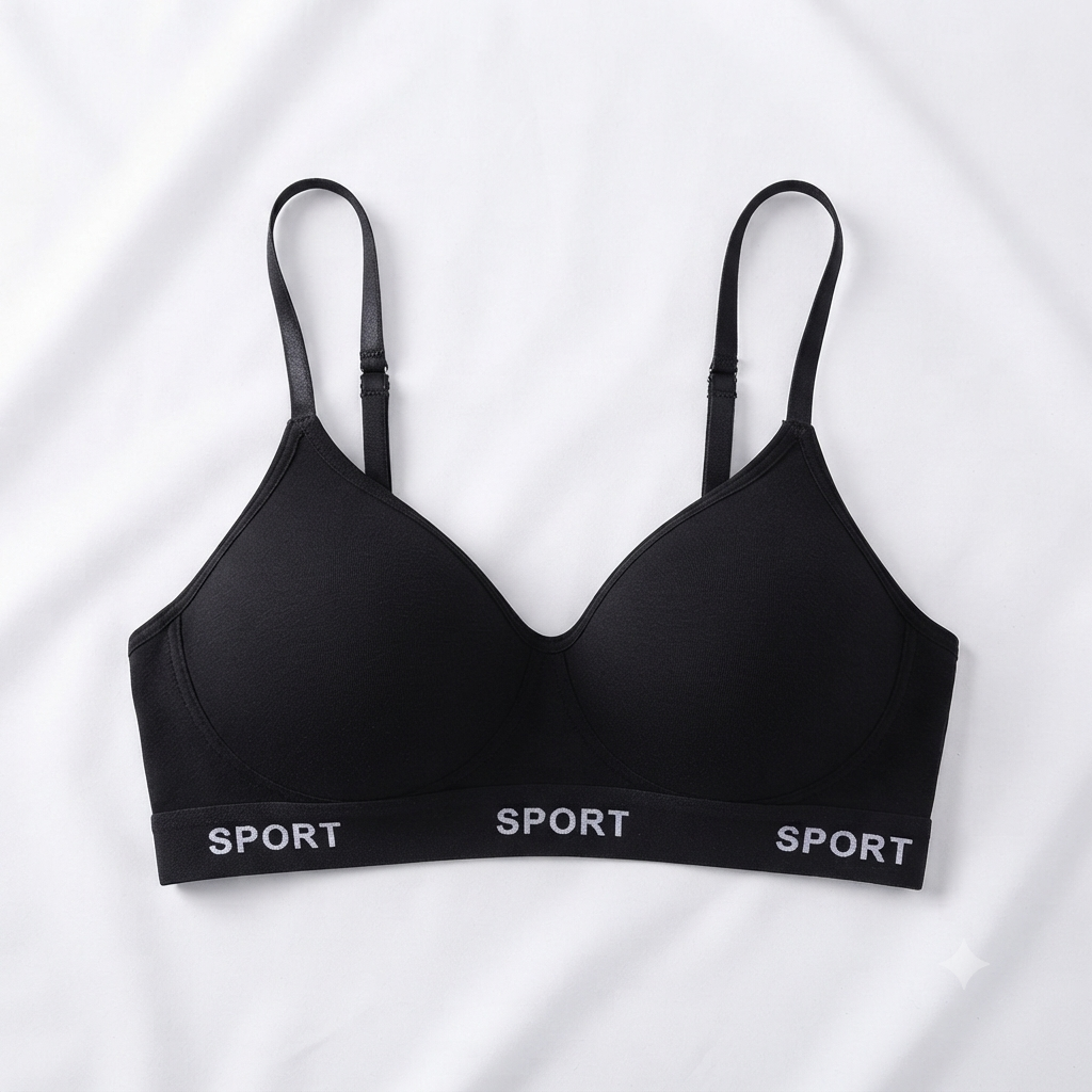 Sport Padded Push-Up Bra — Racerback Style