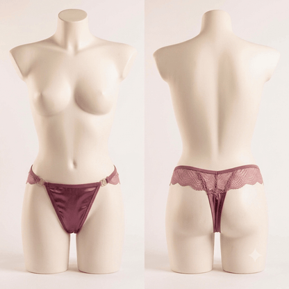 Aosi Rose Lace Thong color options - Nudra Pakistan