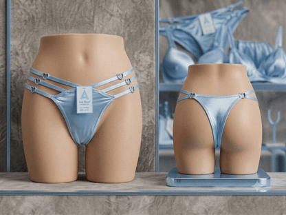 Aosi Rose Heart Strap Thong color variant - Nudra Pakistan
