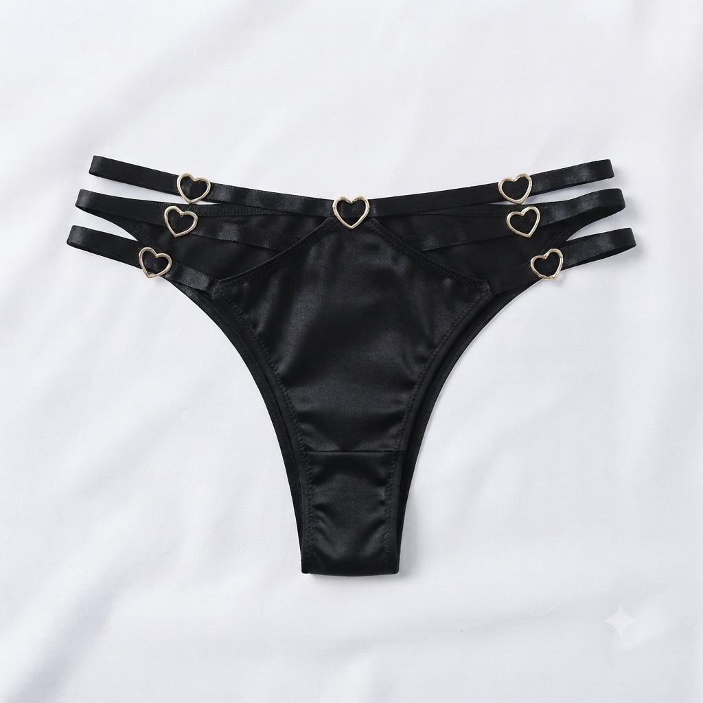 Nudra Gold Heart Ring Thong Bundle packaging - Nudra Pakistan