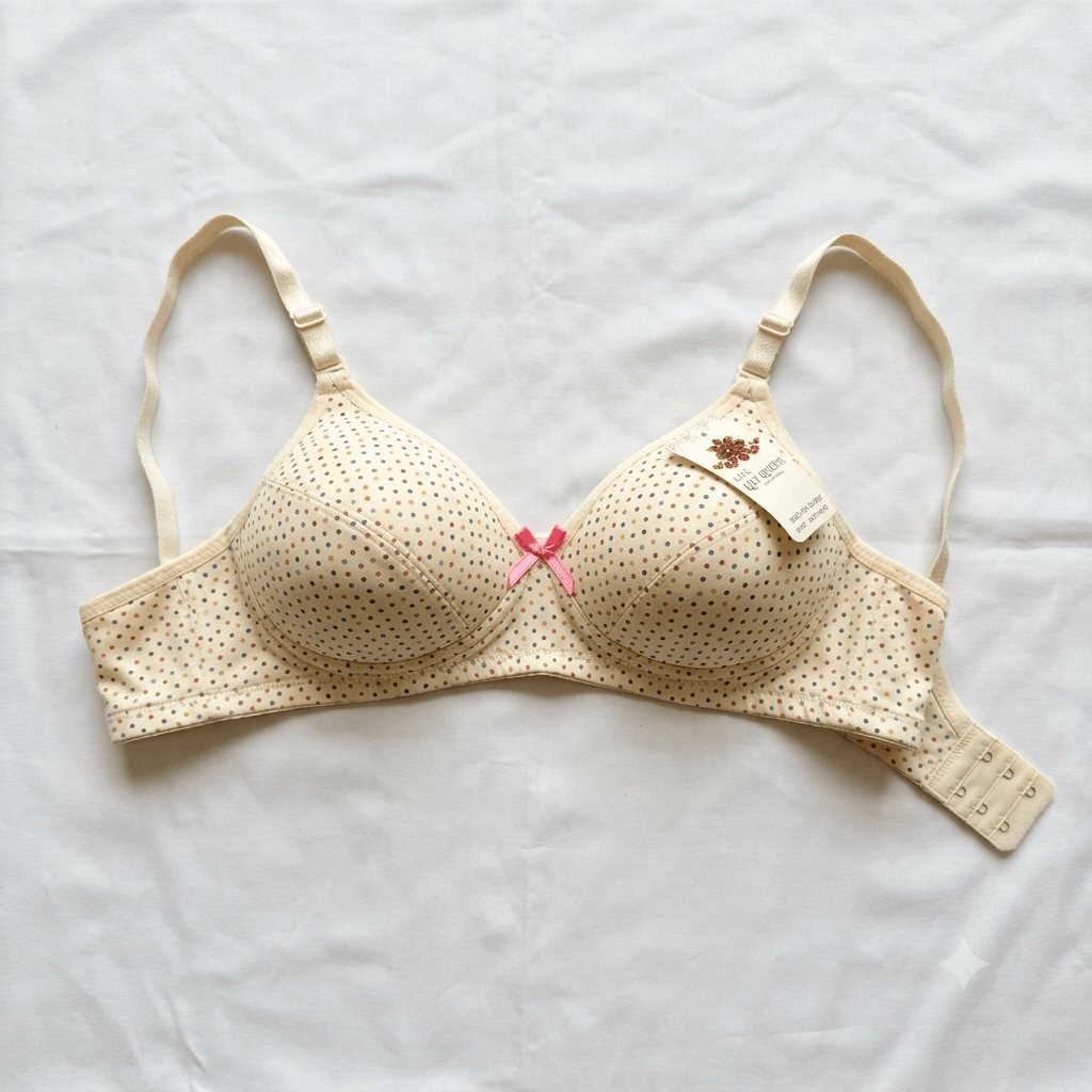Lily Queen Dotted Soft Cup Bra