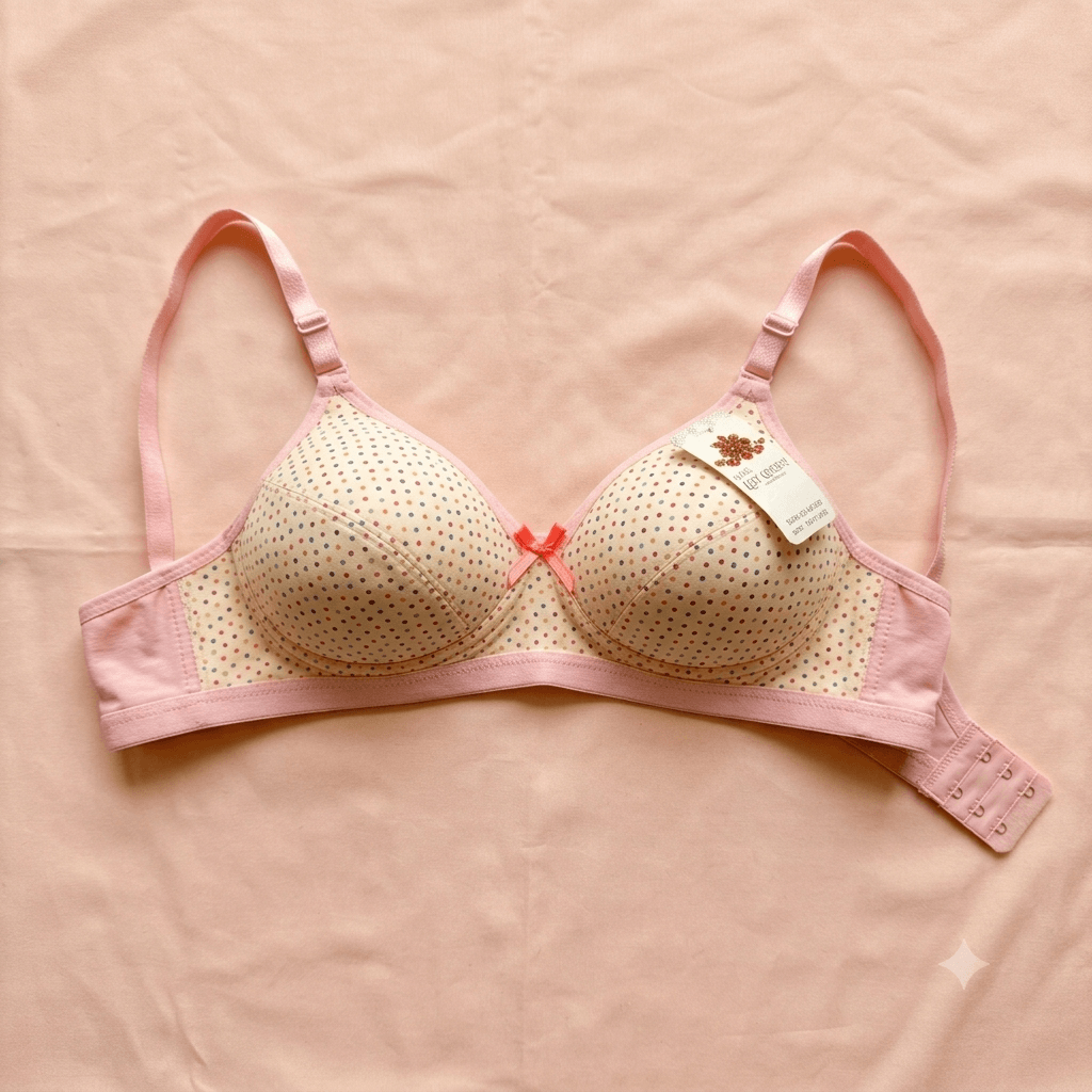 Lily Queen Dotted Soft Cup Bra