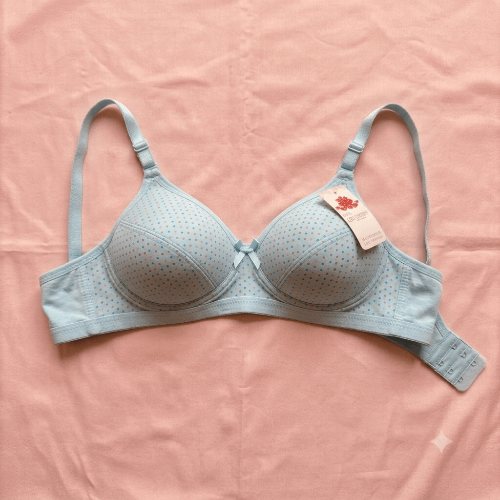 Lily Queen Dotted Soft Cup Bra