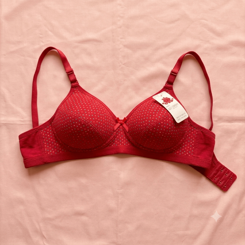 Lily Queen Dotted Soft Cup Bra