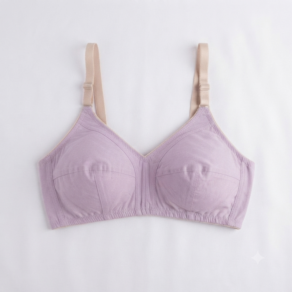 Nudra Lawn Print Bra Bundle — Pack of 3 (Light Prints)