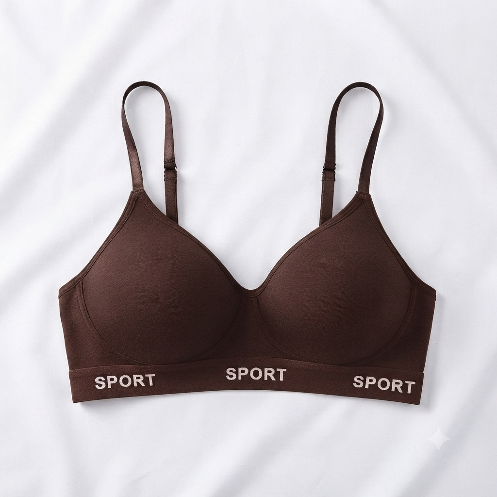 Sport Padded Push-Up Bra — Racerback Style