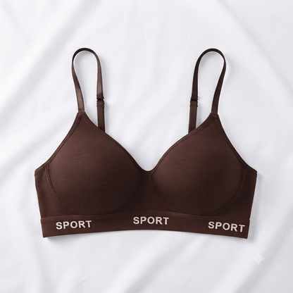 Sport Padded Push-Up Bra racerback style styled view - Nudra Pakistan