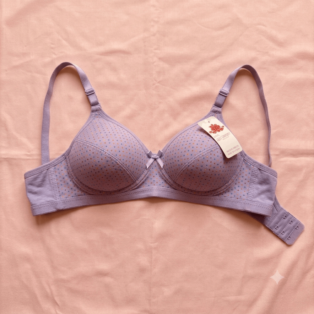 Lily Queen Dotted Soft Cup Bra