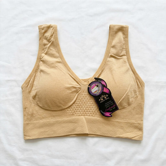 Liang Ting Seamless Comfortable Sports Blouse — Free Size