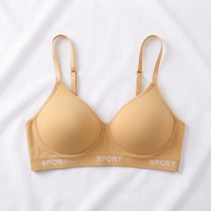 Sport Padded Push-Up Bra — Racerback Style