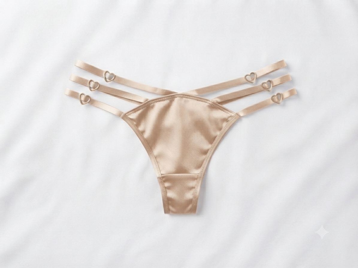 Nudra Gold Heart Ring Thong Bundle packaging - Nudra Pakistan