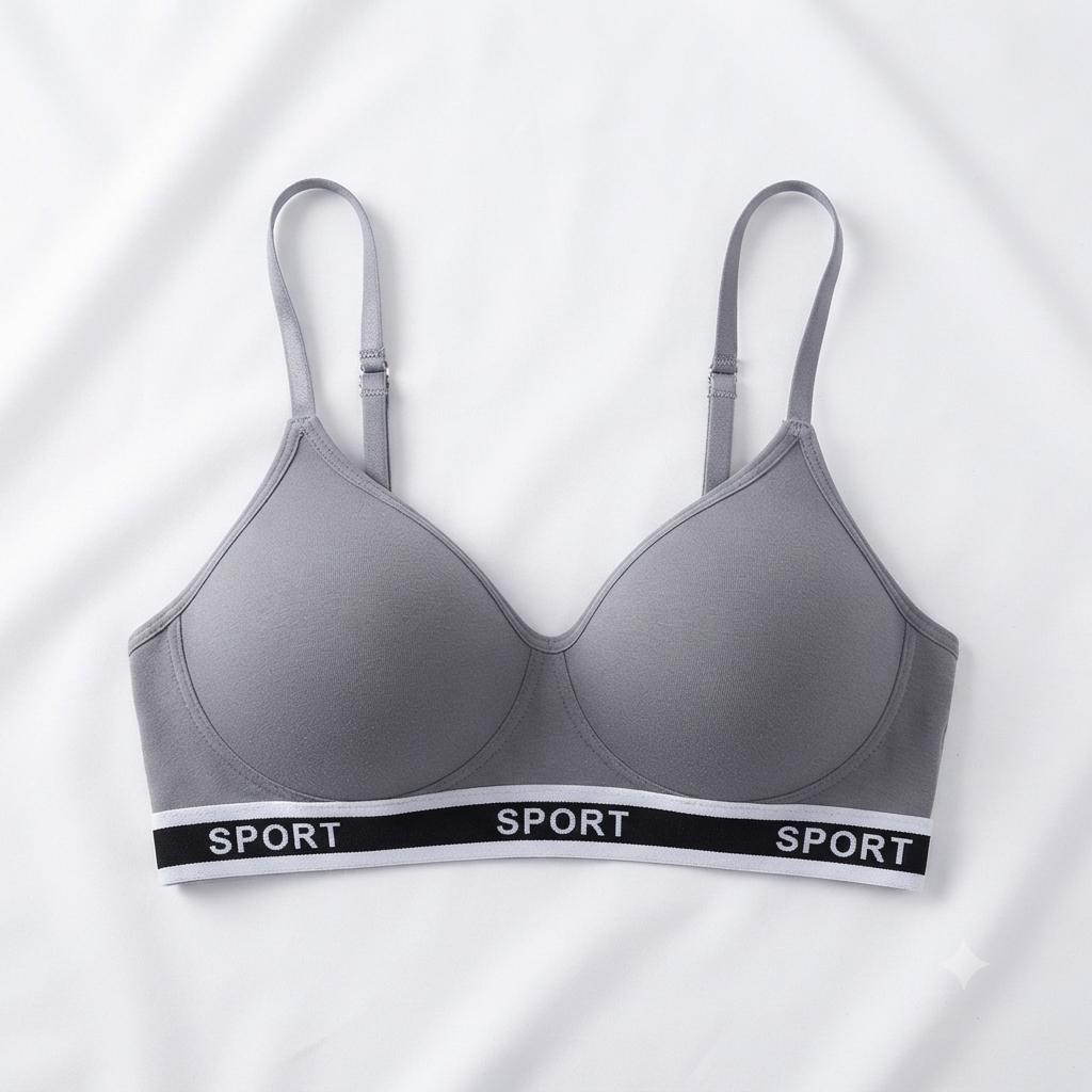 Sport Padded Push-Up Bra — Racerback Style