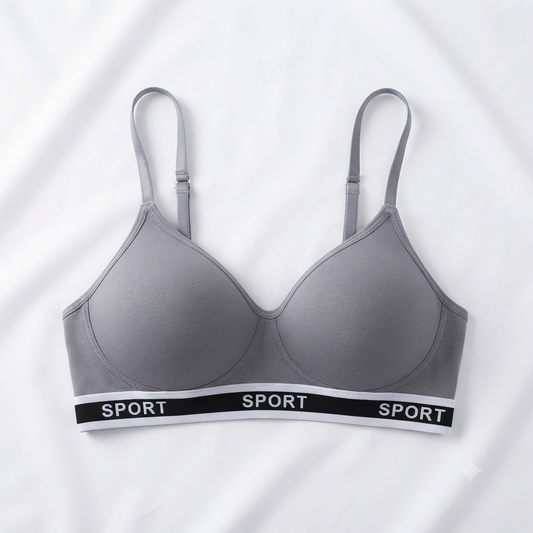 Sport Padded Push-Up Bra — Racerback Style