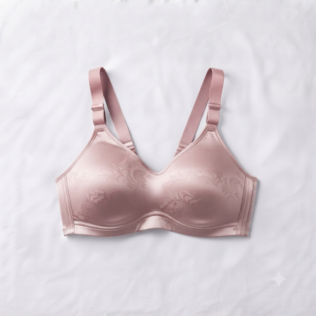 Nudra Satin Jacquard Soft Bra Bundle packaging - Nudra Pakistan