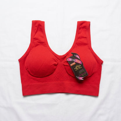 Liang Ting Seamless Comfortable Sports Blouse — Free Size