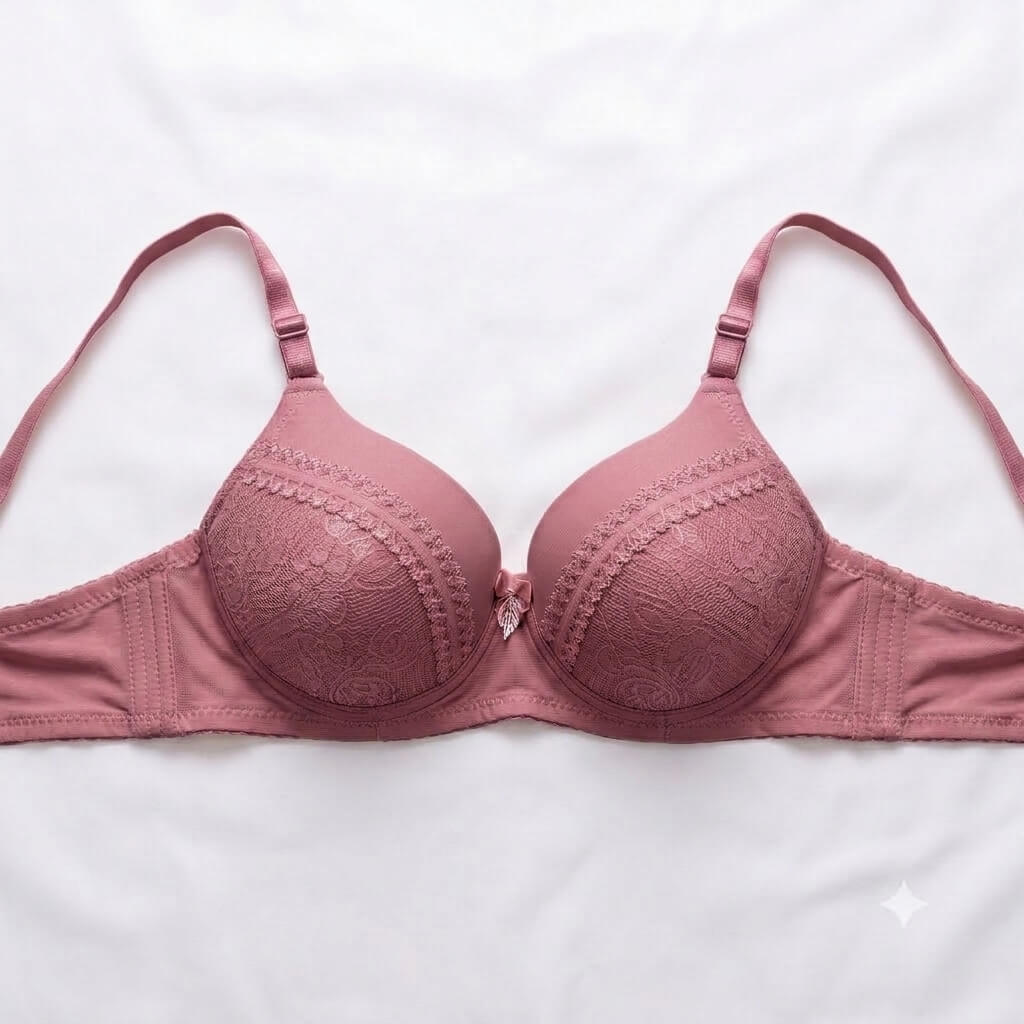 DAIYIQI Elegant Padded Lace Bra — Wired