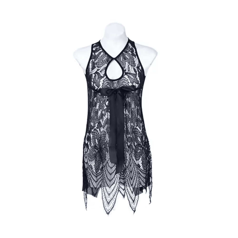Nudra Floral Lace Halter Nighty color options - Nudra Pakistan