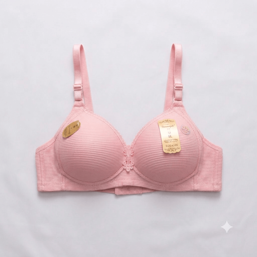 Lanmengshu Elegant Line Padded Bra — Wired