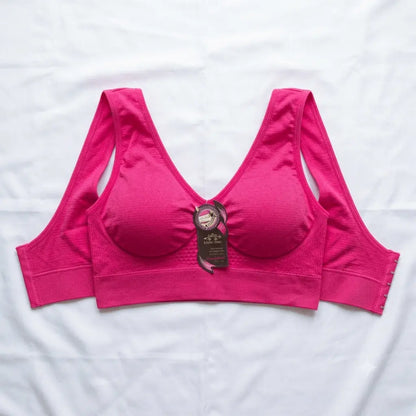 Pink Liang Ting Seamless Sports Bra free size - Nudra Pakistan
