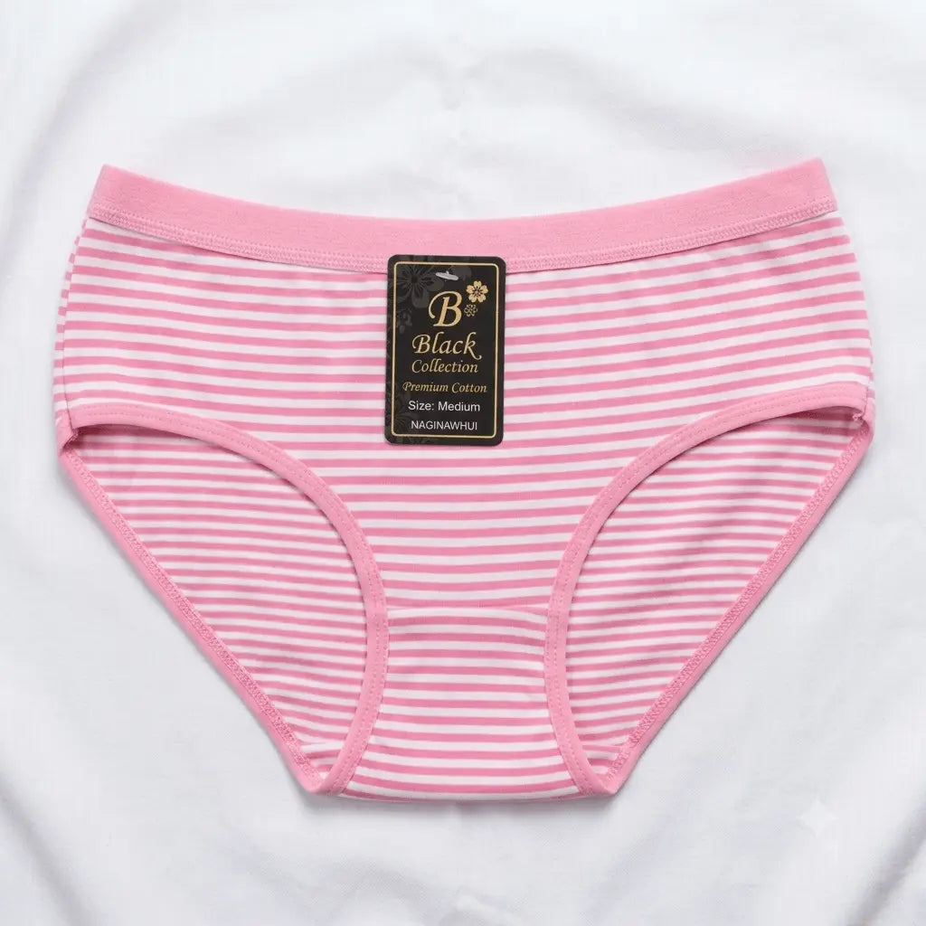 Yingyuya Striped Cotton Panties