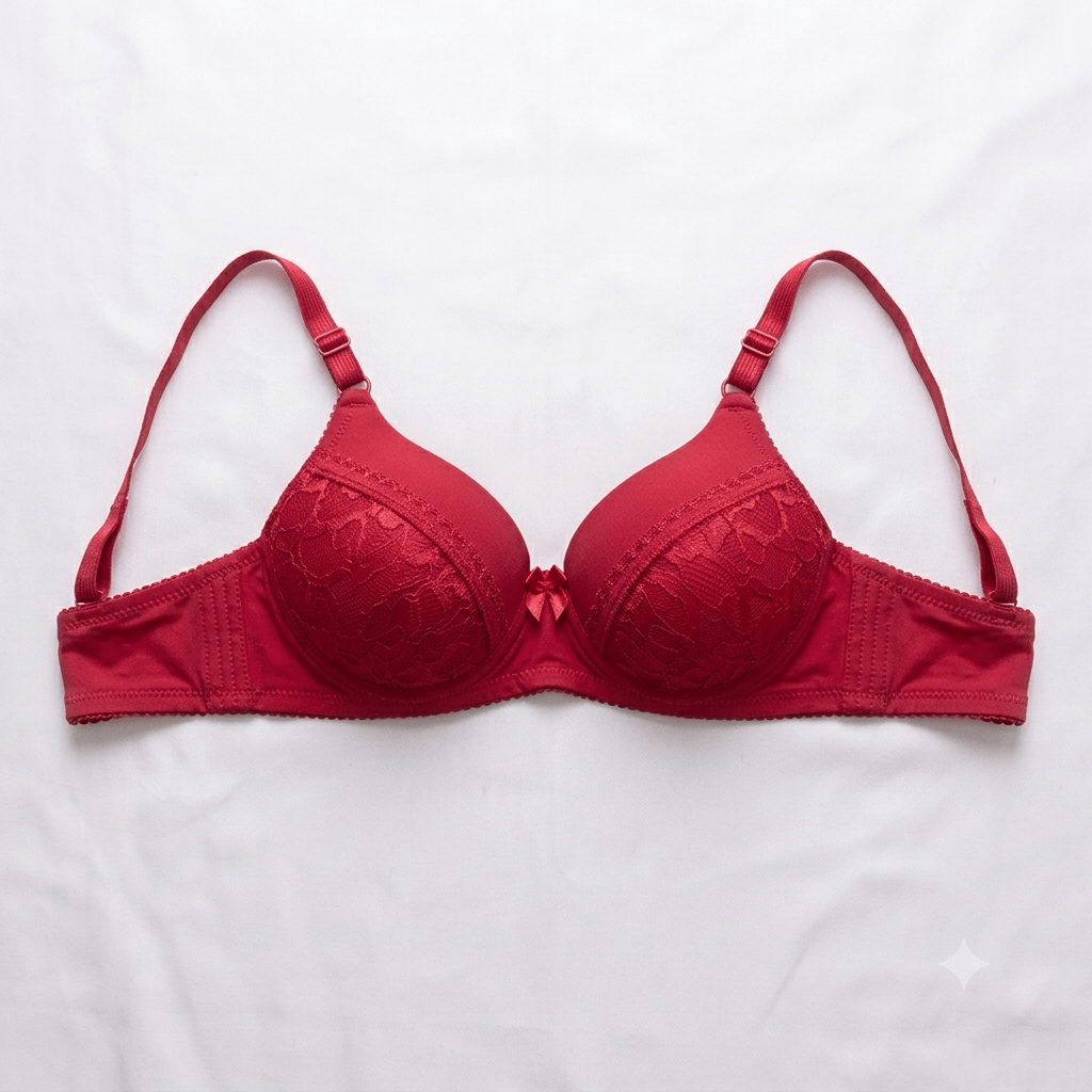 DAIYIQI Floral Lace Push-Up Bra — Wired