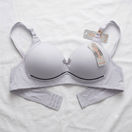 Silver Light Mixiangle Padded Underwire T-Shirt Bra - Nudra Pakistan