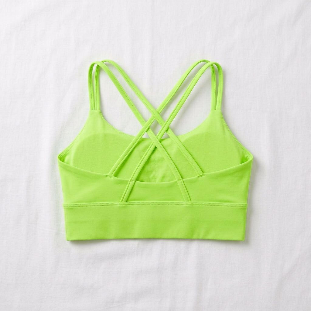 Light Sport Padded Push-Up Bra — Racerback Style
