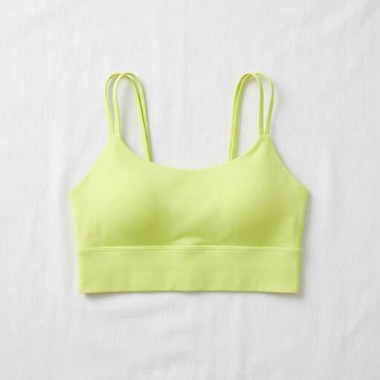Light Sport Padded Push-Up Bra — Racerback Style