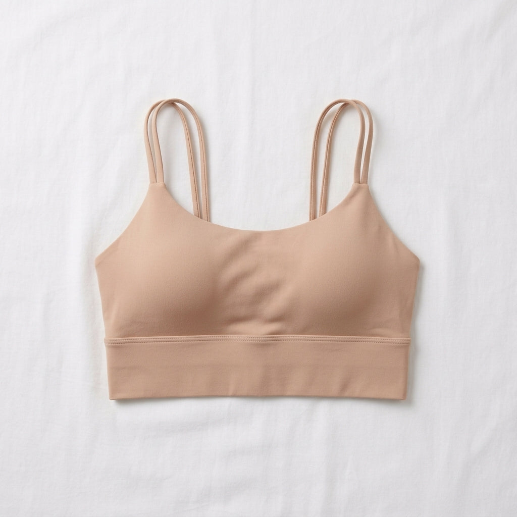 Light Sport Padded Push-Up Bra — Racerback Style