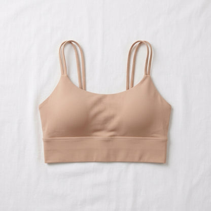 Light Sport Padded Push-Up Bra — Racerback Style