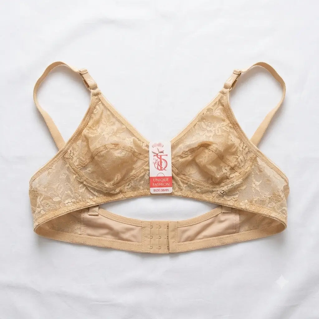Floral Lace Wireless Bralette — Unique Fashion