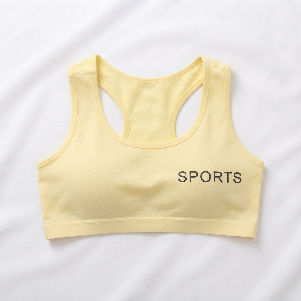 Teens Sports Bra, Pack of 2 (Free Size)